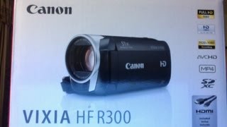 Canon Vixia HF R300 Camcorder Review [upl. by Byron]