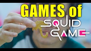 Games of Squid Game  All quotSquid Gamequot games in order [upl. by Tnemelc904]