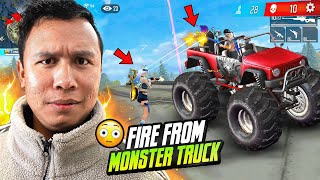 Auto Headshot From Monster Truck in Free Fire 😱 Tonde Gamer [upl. by Gosser]