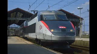 SNCF TGV Station Announcement with Jingle France with original photos [upl. by Ahsenad]