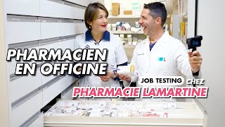 Je découvre le métier de pharmacien en officine dans léquipe de Mélanie à Soissons [upl. by Archambault533]