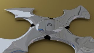 How To Make a Ninja Star in Blender Part 1 [upl. by Stanton953]