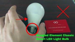 ✅ How To Use Sengled Element Classic Smart LED Light Bulb Review [upl. by Ekram]