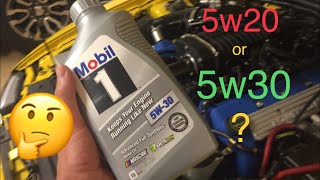 5w20 or 5w30 Which do I run and why Is 5w20 a hoax for fuel milage [upl. by Joel643]