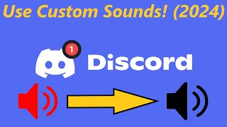 How to use Custom Discord Notification Sounds 2024 [upl. by Alphonse]