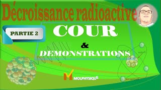 cour 2 décroissance radioactive décroissace radioactive coursnucleairephysique [upl. by Hussey]