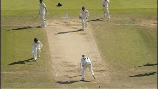 Alastair Cook Glenn McGrath and Jonanthan Aggers reaction when Lyon missed Leach run out chance [upl. by Milks584]