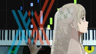 DARLING in the FRANXX OST「VICTORIA piano ver」 Sheets  Tutorial [upl. by Rambort295]