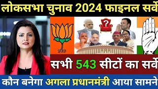 Loksabha Election Opinion Poll 2024  Rahul Gandhi Vs Modi  Who will win NDA  INDIA  OTH [upl. by Kass]