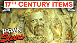 Pawn Stars Super VALUABLE Antique Items from the 1600s [upl. by Liborio]