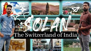 Solan The Switzerland Of India Best Places To Visit In Solan Solan mall road Jatoli mandir [upl. by Yoral]