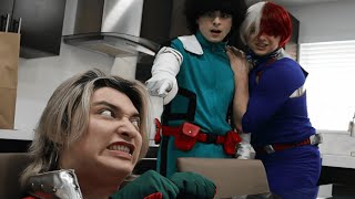 RECREATING VINES IN MHA COSPLAY  PART 2  ft DannyPhantomexe and Birlap [upl. by Callean471]