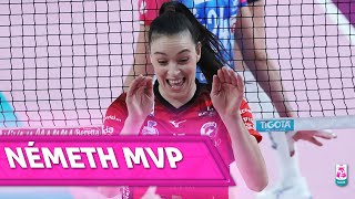 ALWAYS NÉMETH MVP amp Top Scorer in Perugia  Cuneo  Lega Volley Femminile 202425 [upl. by Fonda]