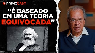 PAULO GUEDES MANDA A REAL SOBRE KARL MARX  AULA 1 [upl. by Eicats]