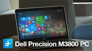 Dell Precision M3800 Laptop Handson review [upl. by Sieber]