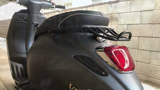 Vespa Sprint 150 Mod 2 Rear Rack [upl. by Earvin]