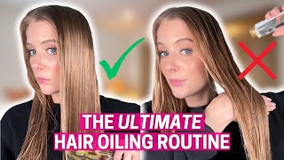 This Hair Oiling Routine TRANSFORMED My Hair How to Apply Hair Oil for Healthy Hair [upl. by Nit]