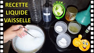 RECETTE LIQUIDE VAISSELLE ECOLOGIQUE ET ECONOMIQUE [upl. by Tani]