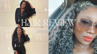 Asteria Hair • HAIR REVIEW Honest Opinion Under 300 Brazilian Curly Bundles [upl. by Dela765]