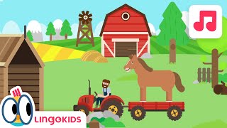 OLD MACDONALD HAD A FARM 🚜🐮 Nursery Rhymes amp Kids Songs  Lingokids [upl. by Dougal]