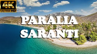 PARALIA SARANTI GREECE  Aerial view [upl. by Arondel599]