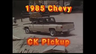 1985 dealer promo for 1985 Chevy CK Pickup [upl. by Asserac165]