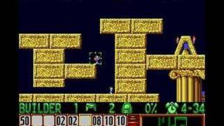 Lemmings  Mayhem Level 13 Solution [upl. by Lemal]