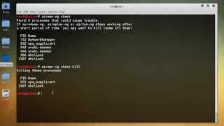 WiFi Wireless Security Tutorial  3  Enabling Monitor Mode [upl. by Honebein]