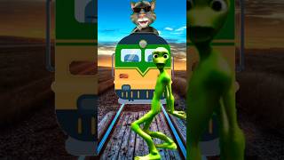 Dame tu Cusita alien dance vs Green Alirn funny rema vfx [upl. by Midge947]