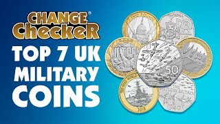 Top 7 Military Themed UK Coins [upl. by Freeland645]