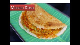 MASALA DOSA recipe SOUTH INDIAN Style  Deeps kitchen [upl. by Petie]