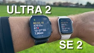 Apple WATCH SE 2 vs ULTRA 2  ¿CUÁL es MEJOR COMPRAR en 2024 [upl. by Tosch500]