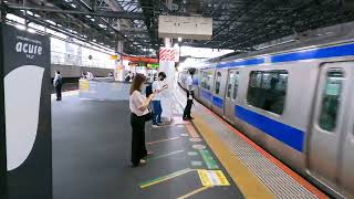 【JAPAN 4K】Walking at Shimbashi station JK24【TOKYO 東京】 [upl. by Ellenrahs789]