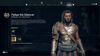 Heroes Of The Cult  Pallas The Silencer หาที่ไหน เรามีคำตอบ AC Odyssey [upl. by Hamlani]