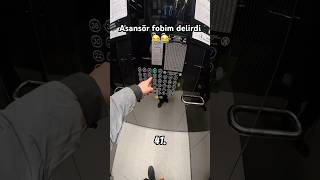 Bu nasıl asansör ya 😂😂😱 shorts keşfet kurye motovlog viral fyp tiktok trendyolgo reels [upl. by Siraved]