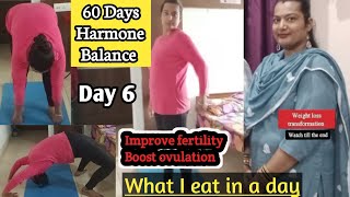 Day 6 of 60 Days Harmone Balance amp Boost Ovulation  Better fertility  Healthy food jaatnipunjabi [upl. by Royall868]