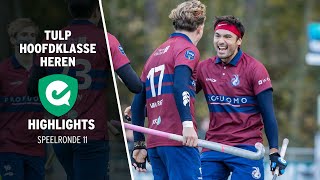 Highlights Hoofdklasse Heren  20212022  Speelronde 11 ⚡️ [upl. by Stefan]