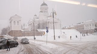 Winter in Helsinki Finland [upl. by Felder]