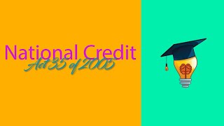 The National Credit Act 35 of 2005 NCA A Guide for Grade 1012 Business Studies [upl. by Rex]