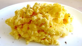 CHEESY SCRAMBLED EGGS RECIPE [upl. by Jilli130]