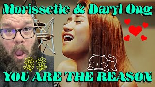 MY FIRST TIME HEARING  Morissette Amon amp Daryl Ong  quotYou Are The Reasonquot  REACTION [upl. by Avek]