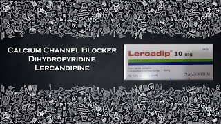 Lercandipine  Lercadip [upl. by Reviel]