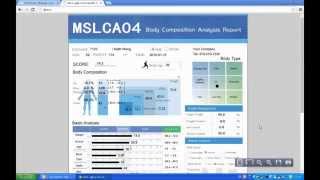 HD Operation video of military body fat calculator MSLCA04 [upl. by Feingold]