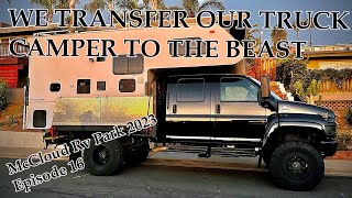 4x4 CHEVY KODIAK  GMC TOPKICK WITH LANCE CAMPER  McCloud Rv Park 2023 Episode 16 [upl. by Adnohral885]