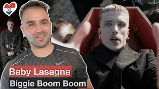 🇭🇷 First Reaction To Baby Lasagna  Biggie Boom Boom [upl. by Mateusz725]