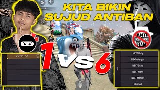 DI TANTANG GUILD PEMUJA ANTIBAN 1 VS 6  SIAPA TAKUT LANGSUNG MODE SAITAMA 666ASEP NGAMUK [upl. by Naic277]