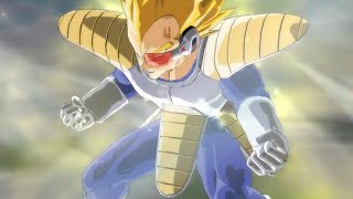 Vegeta goes Super Saiyan after Yajirobe cuts off his tail [upl. by Baniaz885]