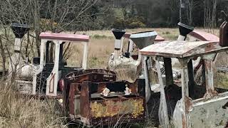 Abandoned Loudoun Castle theme park in 2019 [upl. by Hanna]