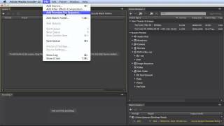 Encoding Multiple Sequences in Adobe Media Encoder CC [upl. by Comethuauc849]