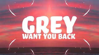 Grey  Want You Back Lyrics feat LÉON [upl. by Ardeha]